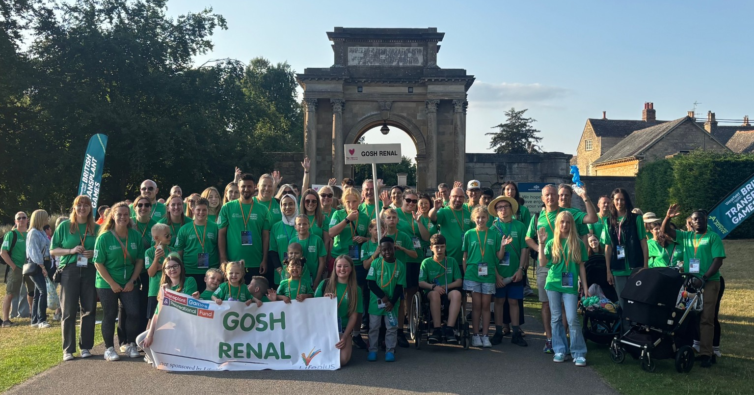 Get GOSH Renal to Sheffield