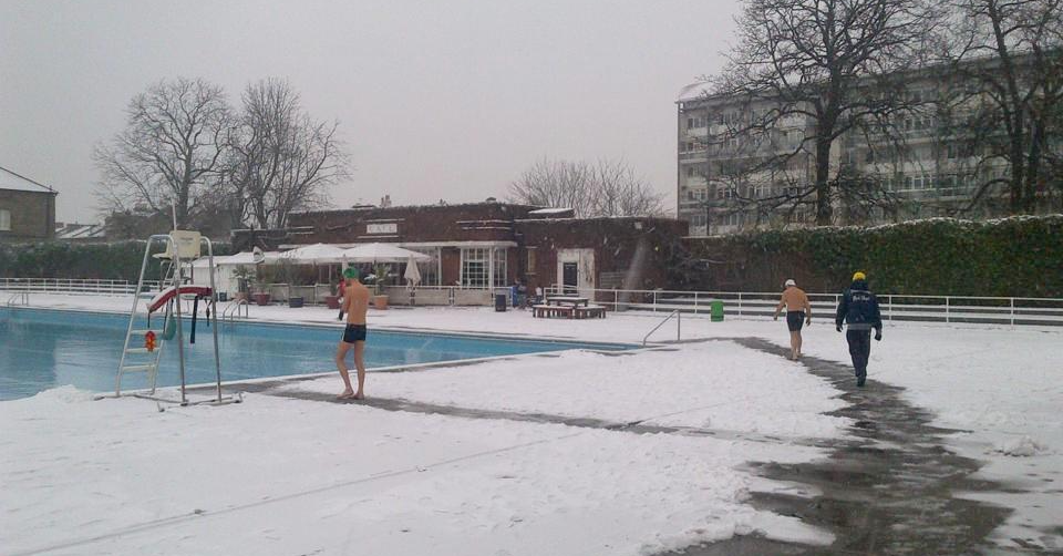 Woody Winter Swim