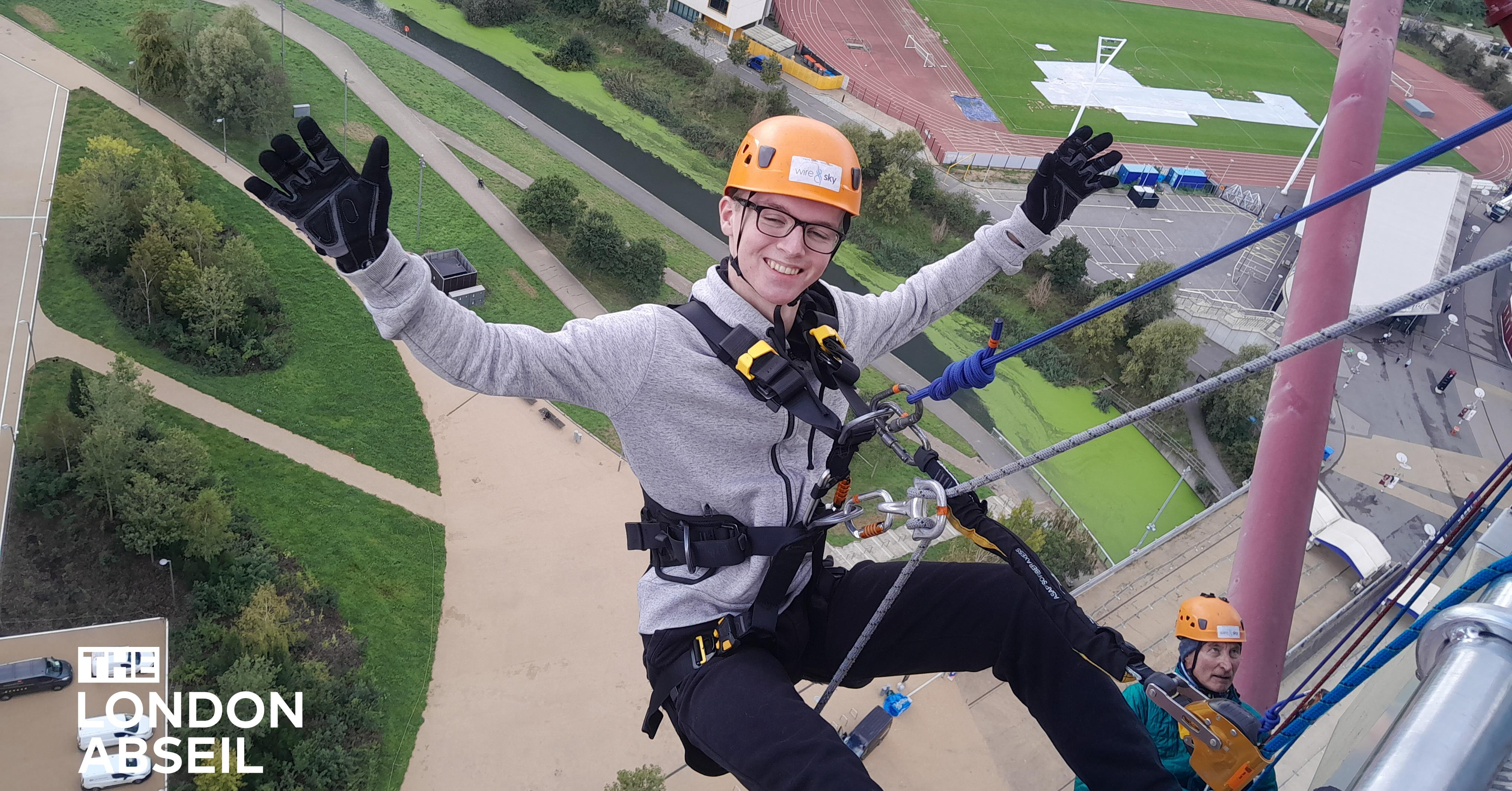 James' Orbit Abseil Challenge