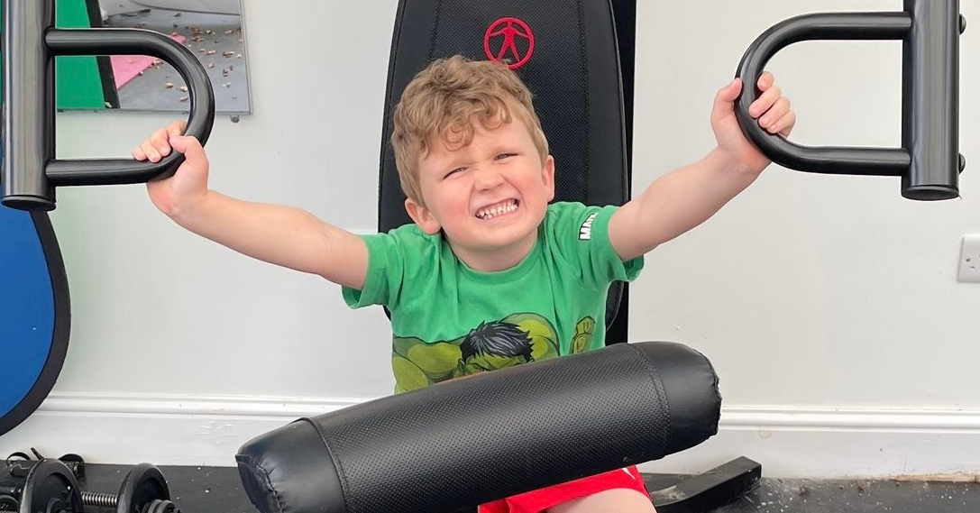 Barnaby is doing his first charity fun run!