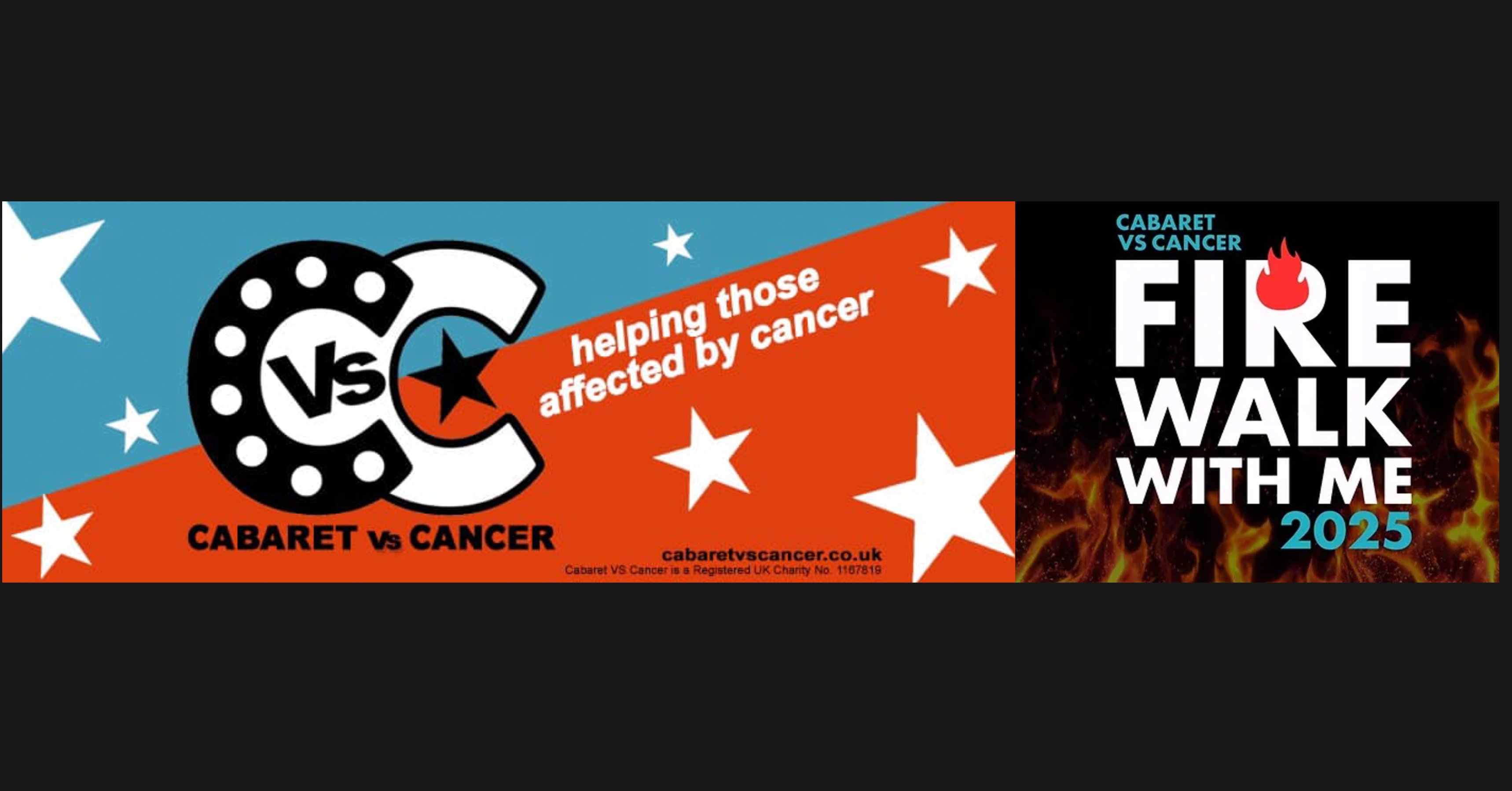 Fire walk with me for Cabaret vs Cancer!