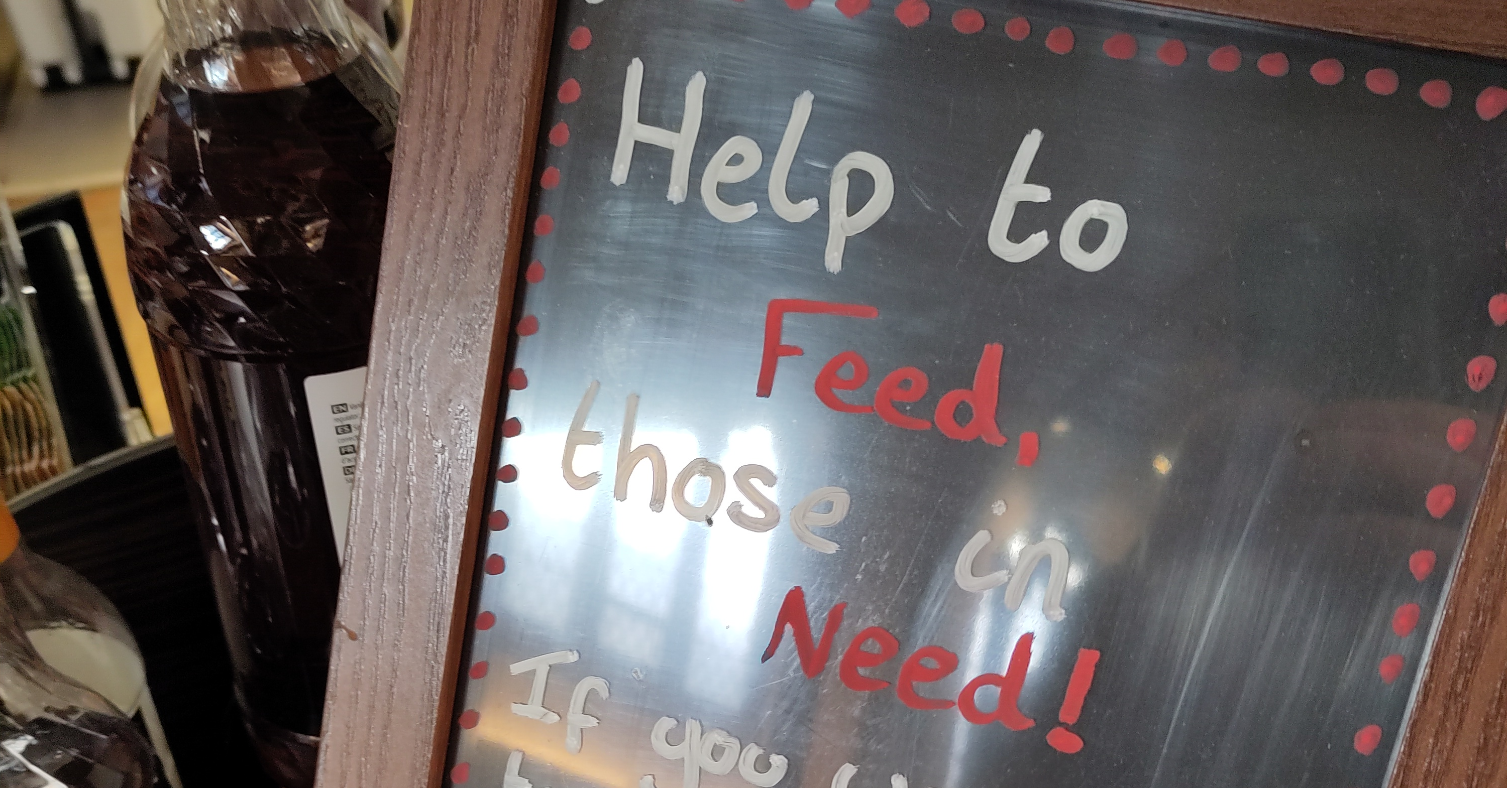 Help to Feed Those in Need