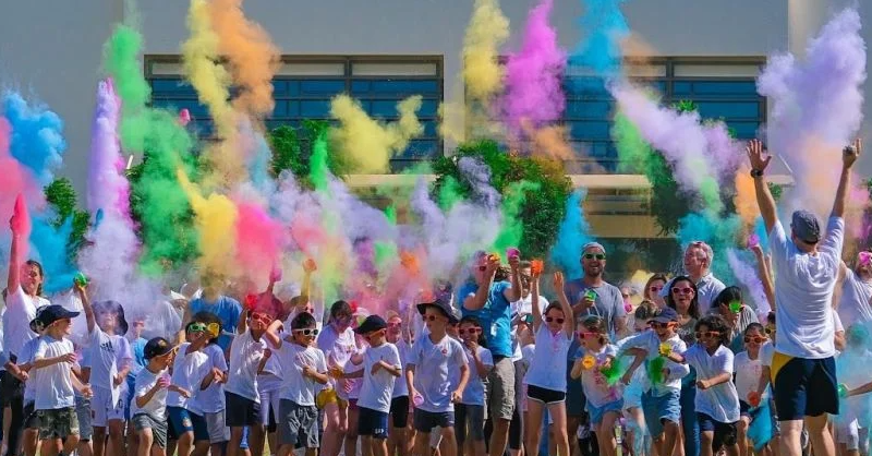 🌈 Sampford Peverell School's Sponsored Colour Run