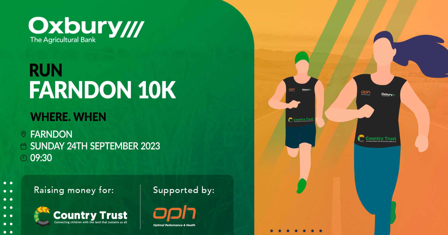 Xian's first 10km run for the Country Trust