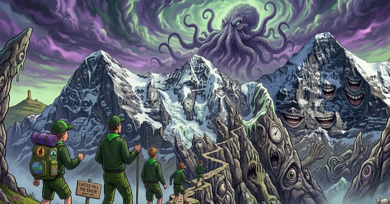 Raffy & Nick at the Mountains of Madness