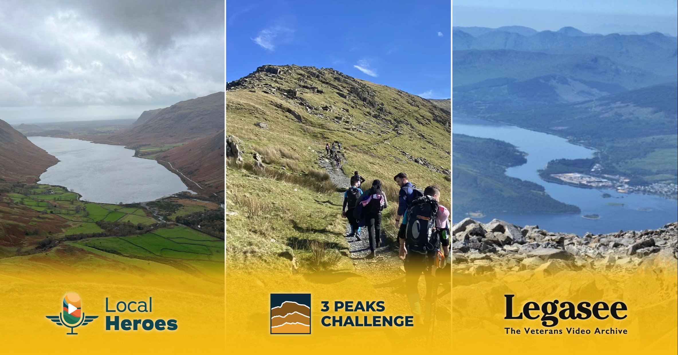 3 Peaks Challenge - Legasee Fundraising