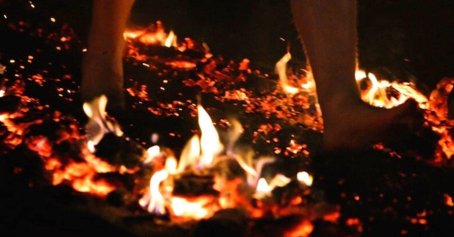 Hollie’s Firewalk fundraiser for Enable Ability