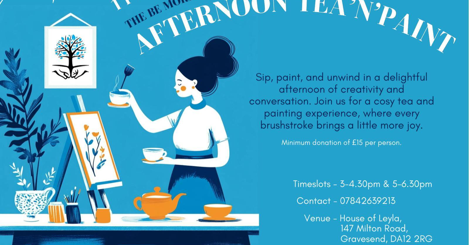 Afternoon Tea 'n' Paint