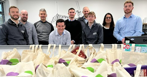 Stepnell's Christmas Raffle in aid of Leics Cares
