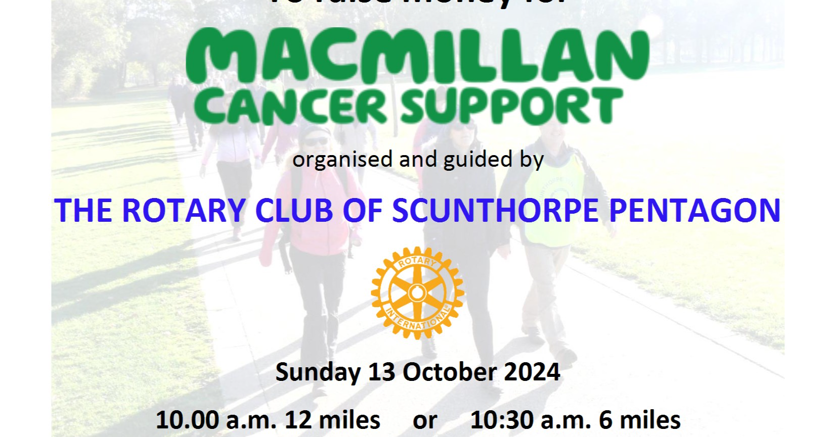 Macmillan Charity Walk
