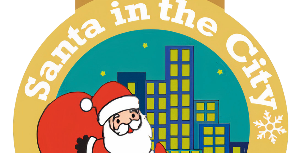 Andrew Runs Santa in the City 2024