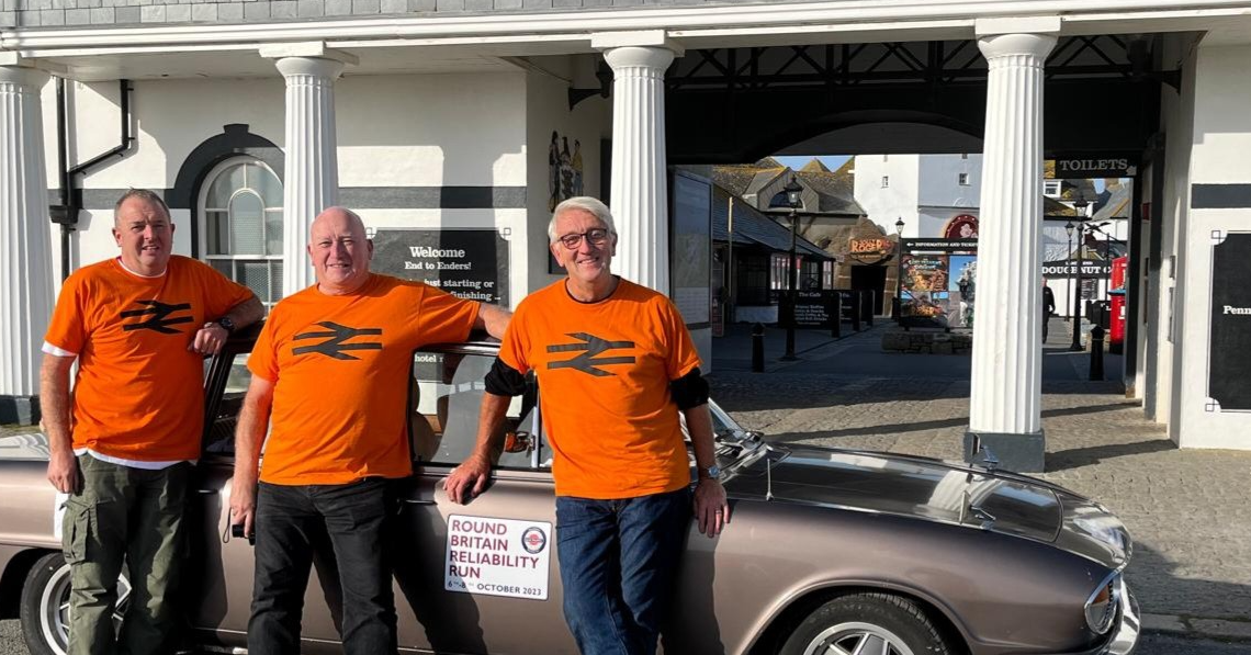 Club Triumph Round Britain Reliability Run