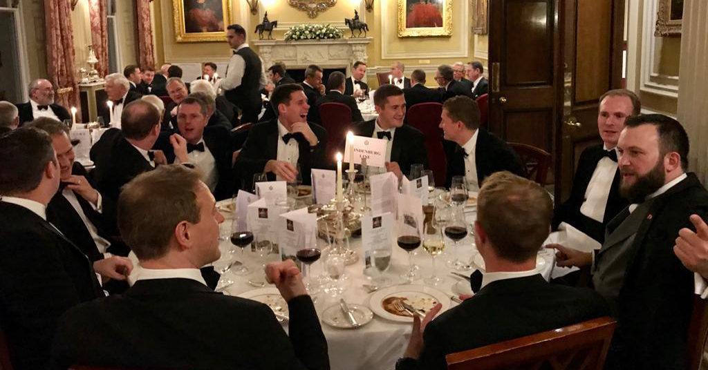 RTR Officers Cambrai Dinner