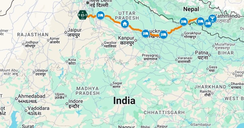 Andrew's cycling 800miles to Kathmandu