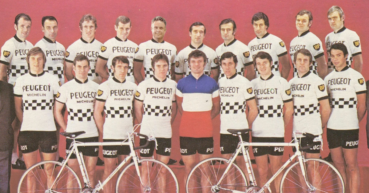 Antoine LeGateaux rides the Tour
