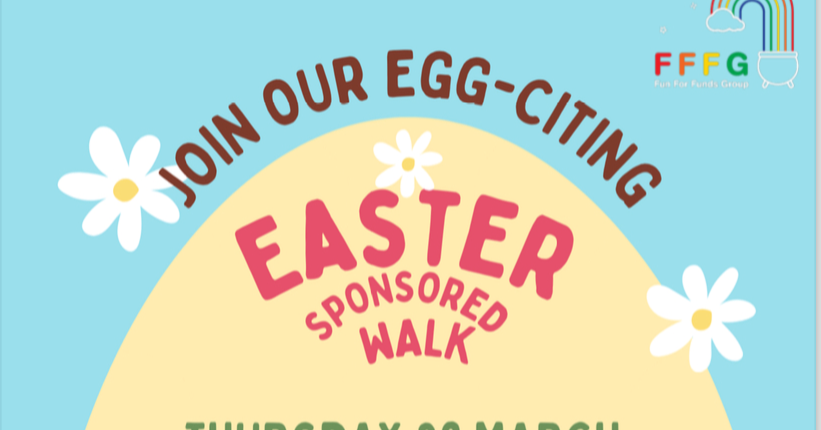 Easter sponsored walk- Sebastien and Eadie