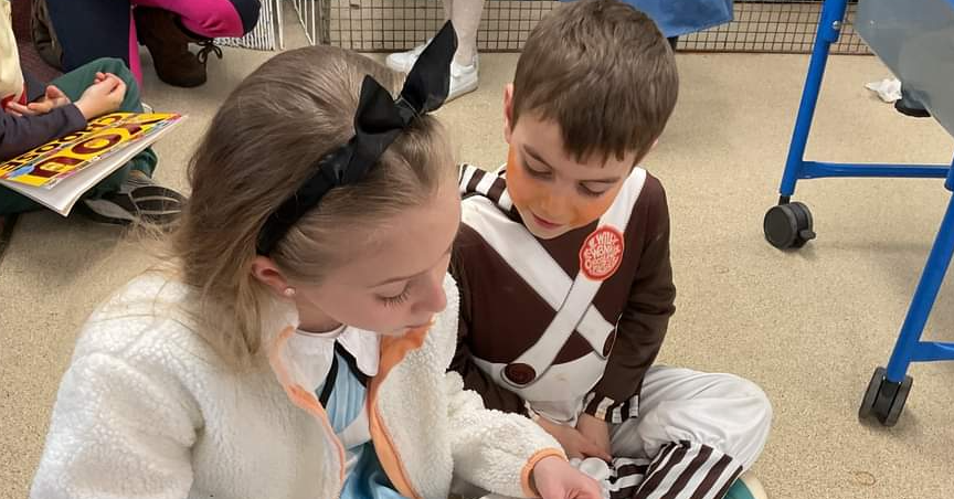 Xanthé and Emerson's Easter sponsored walk