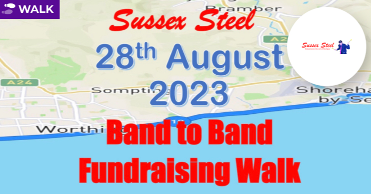 Sussex Steel band to band walk