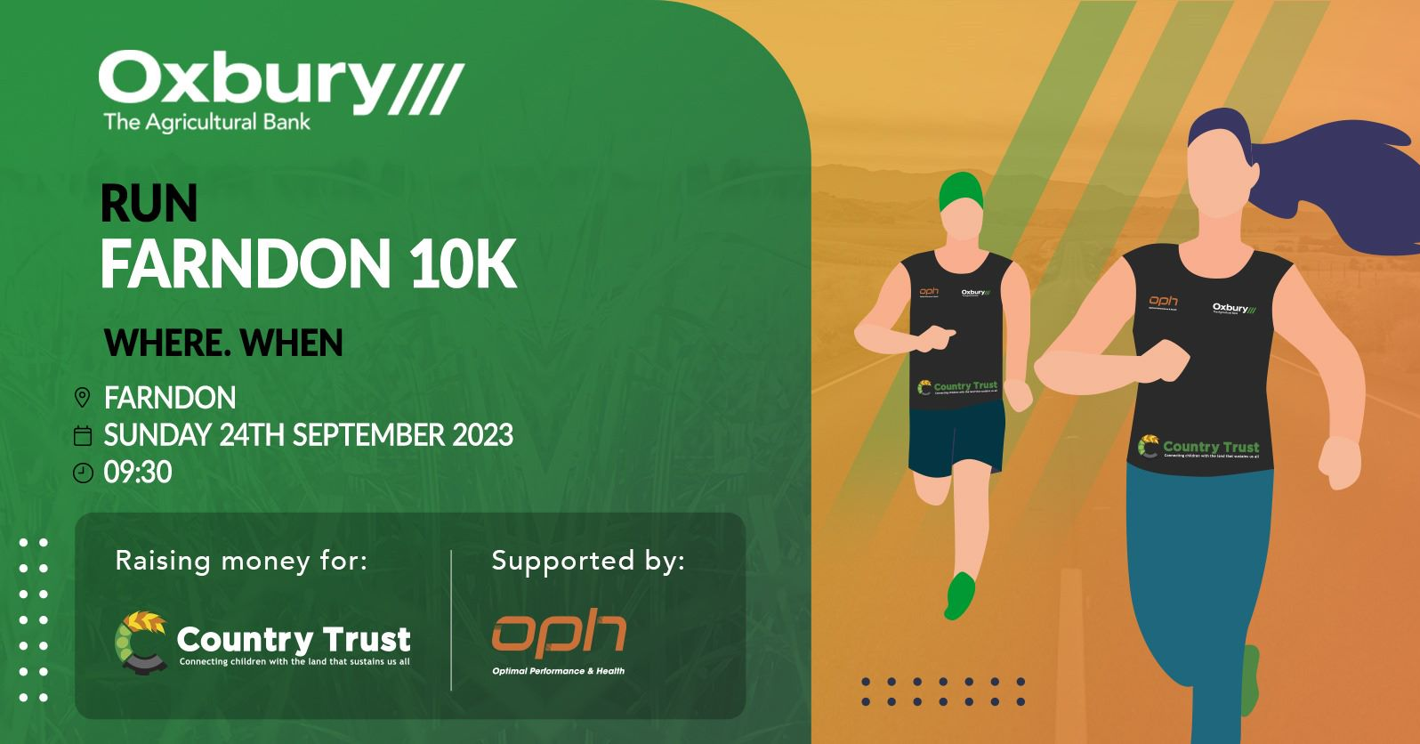 Oxbury Bank- Farndon 10k sponsored run