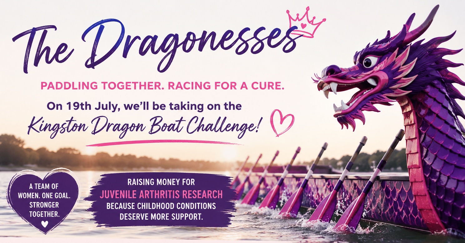 The Dragonesses vs the Thames, fundraising for JAR