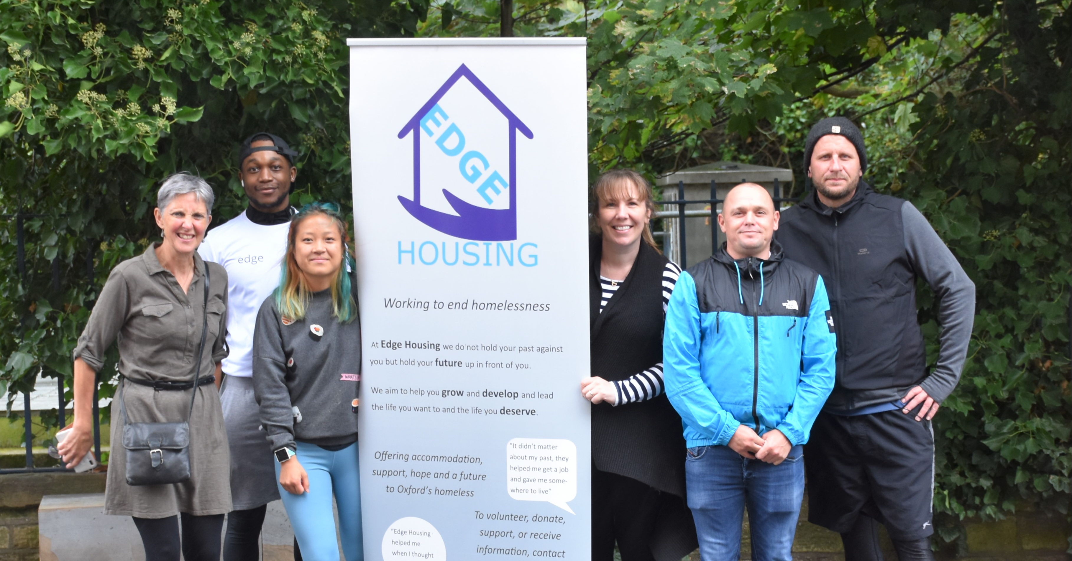 Esthy runs for Edge Housing!
