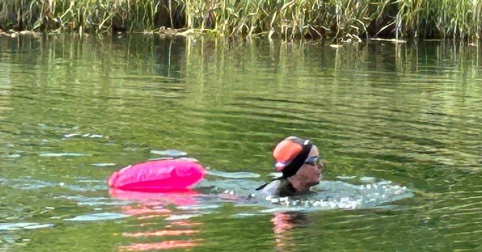 Nat & Daisy are doing the Great North Swim!