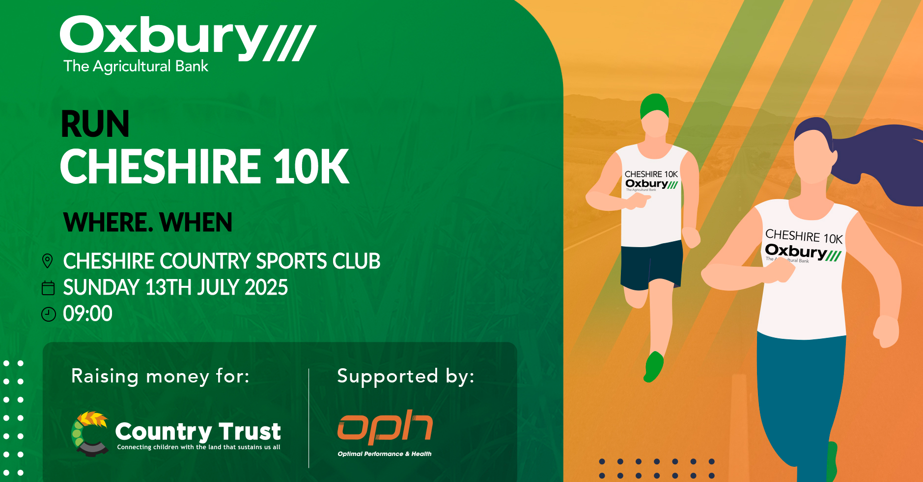 Oxbury Bank- Cheshire 10k Sponsored Run