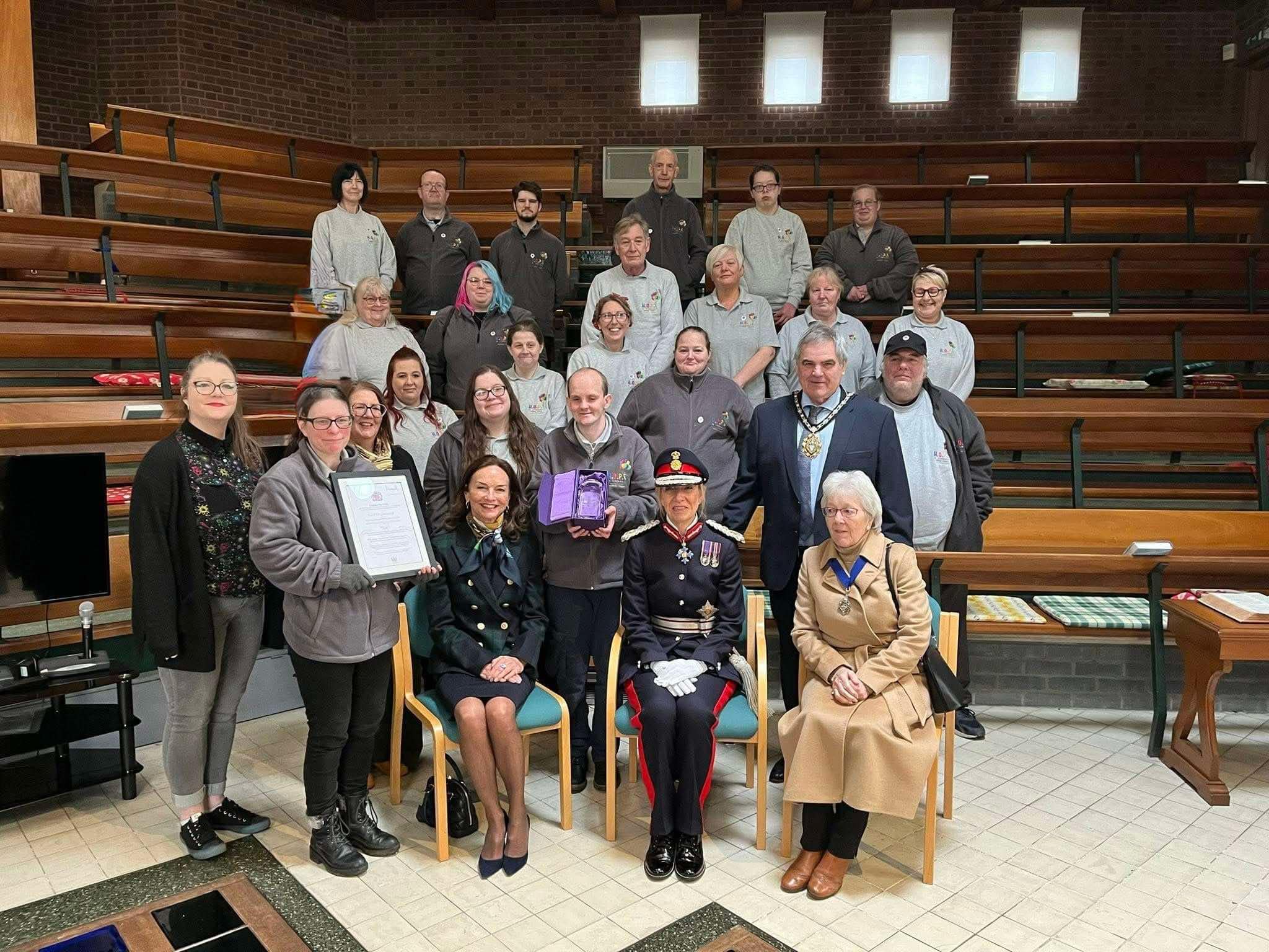 HELPING OTHERS POSITIVELY ENGAGED IN COMMUNITY