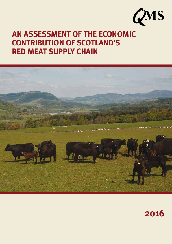 An Assessment of the Economic Contribution of Scotland's Red Meat Supply Chain