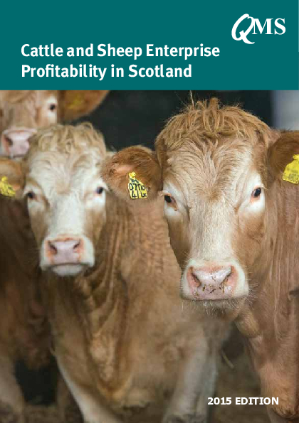 QMS Cattle and Sheep Enterprise Profitability in Scotland - 2015 Edition