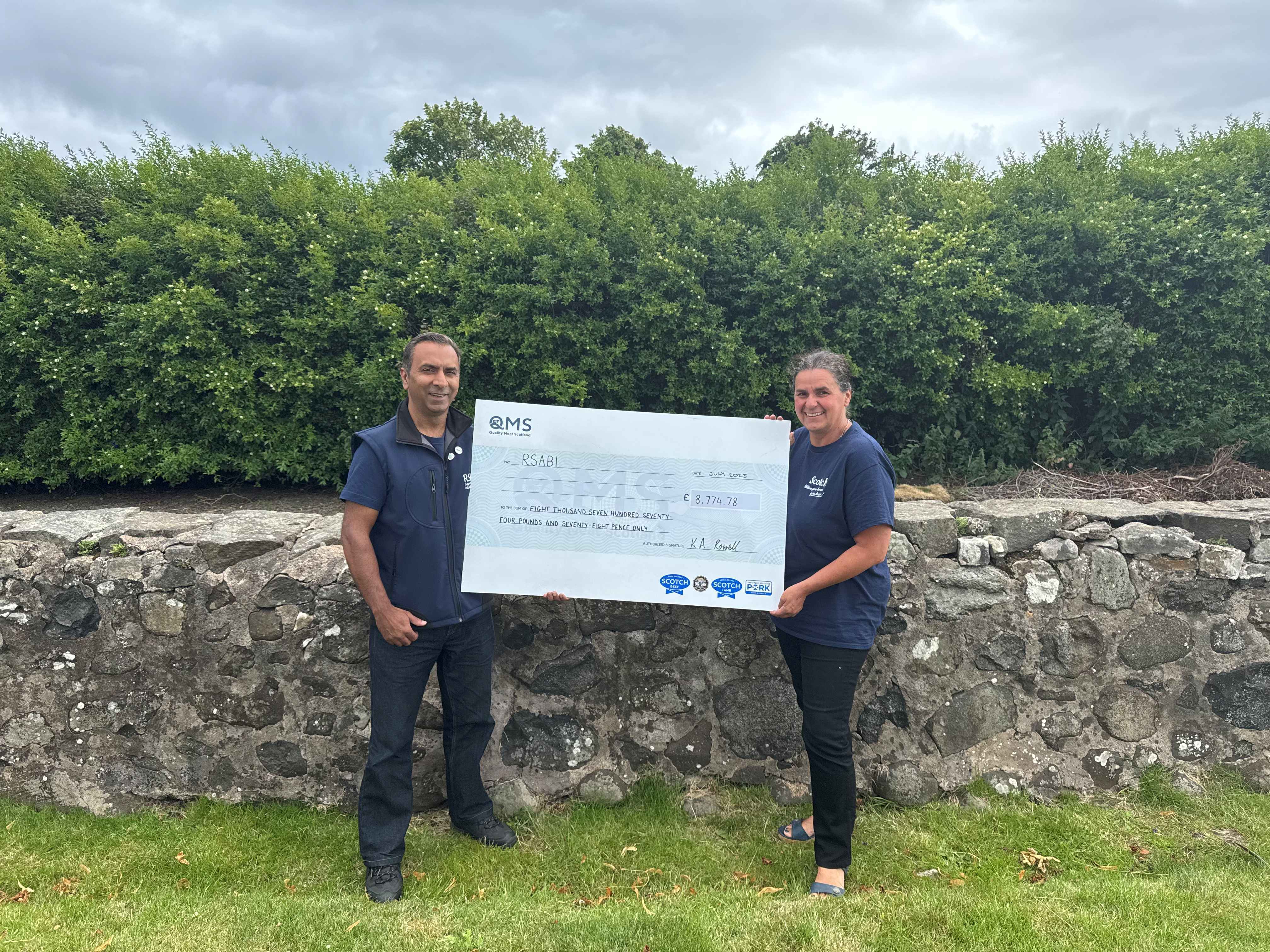 Harry Seran Head of Finance Compliance at RSABI and Kate Rowell Chair of QMS