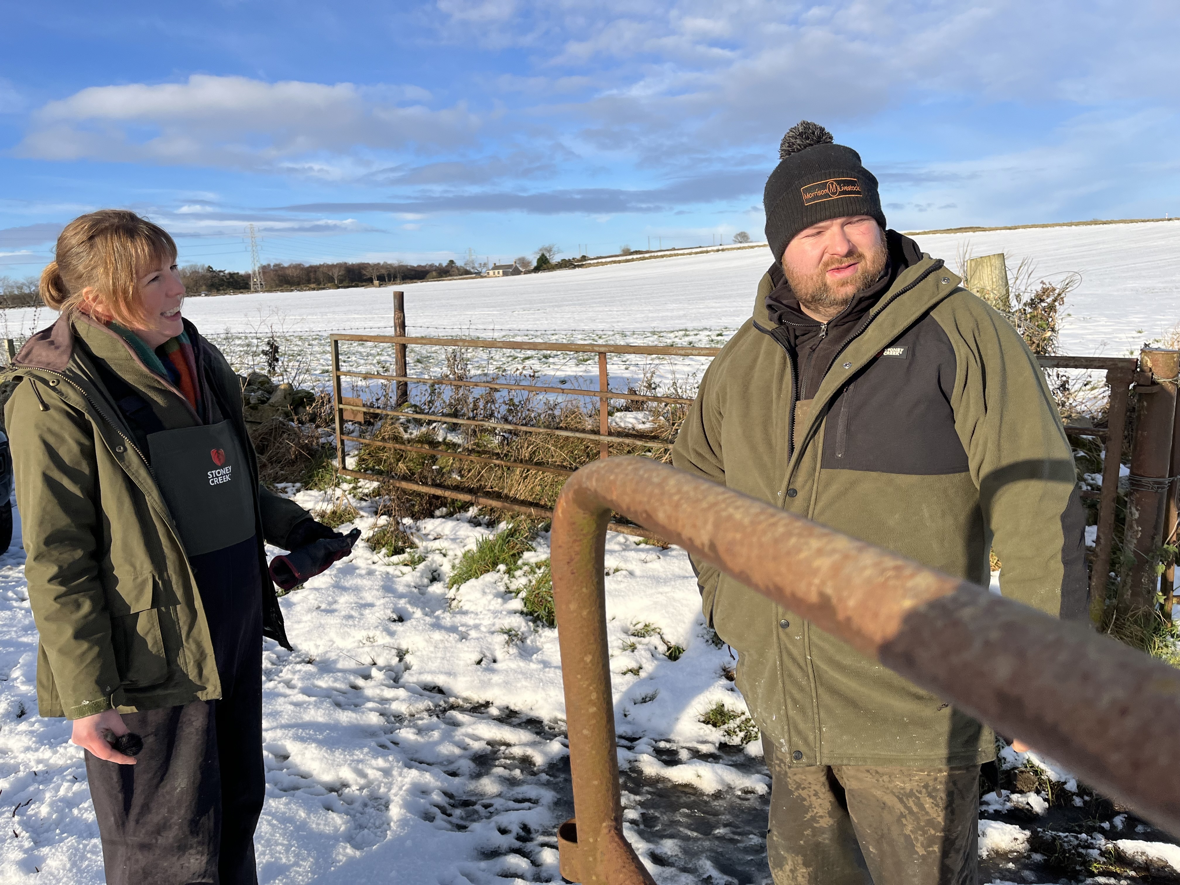 Kirsten Williams and Duncan Morrison will be discussing forage crops for outwintering cattle at the next Monitor Farm Meeting