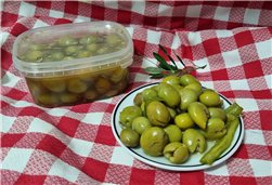 Aceitunas probióticas aliñadas