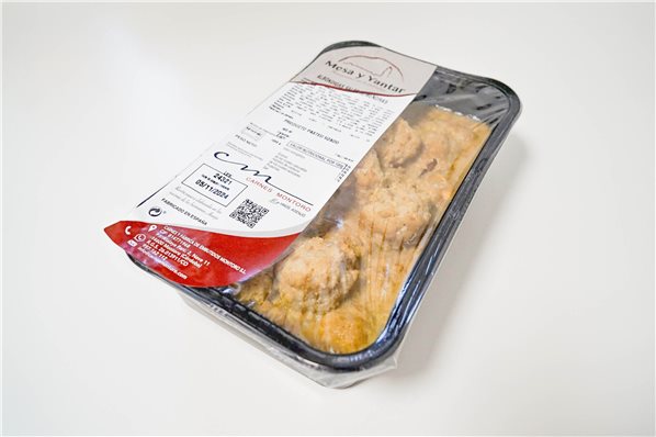 Albóndigas en salsa de almendras 1KG-trasera