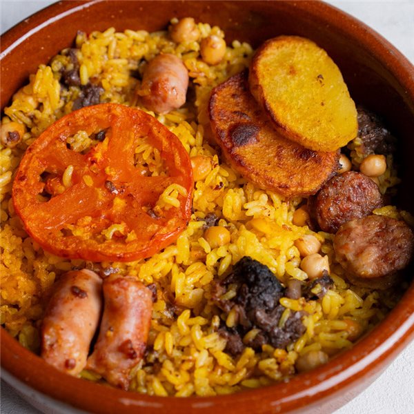 Arroz al horno-detalle