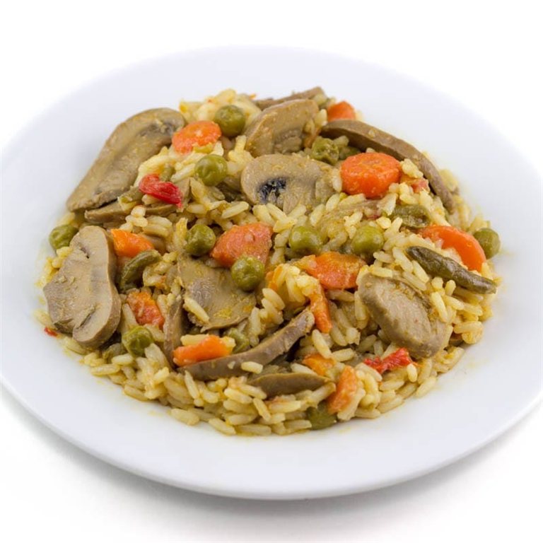 Arroz con verduras