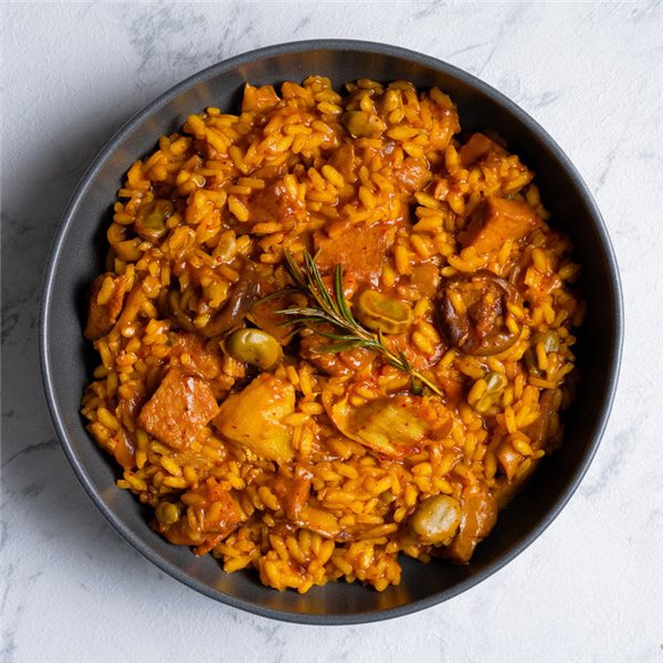 Arroz de presa y alcachofa-lateral