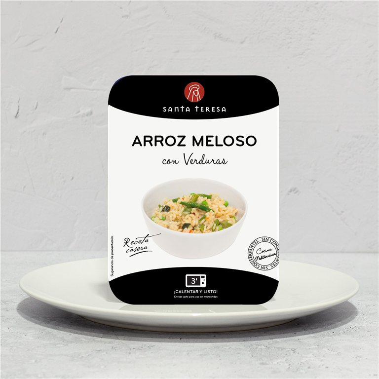 Arroz meloso con verduras 270 g