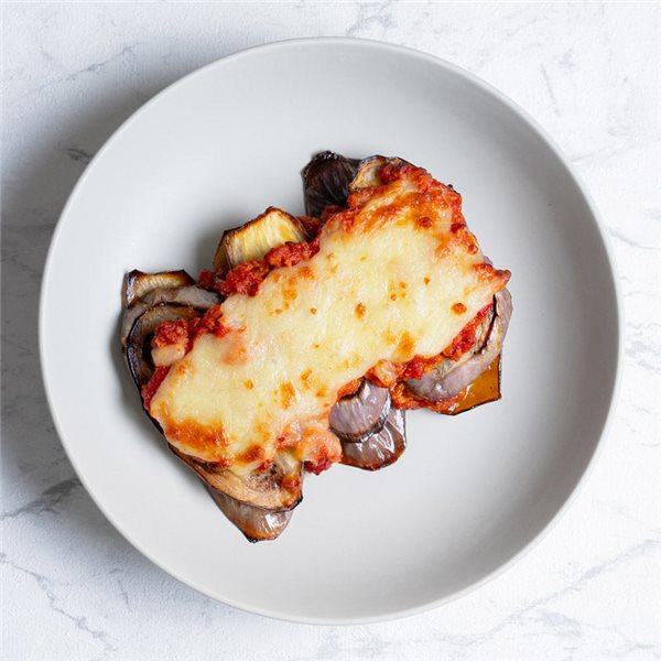 Berenjena parmesana-lateral