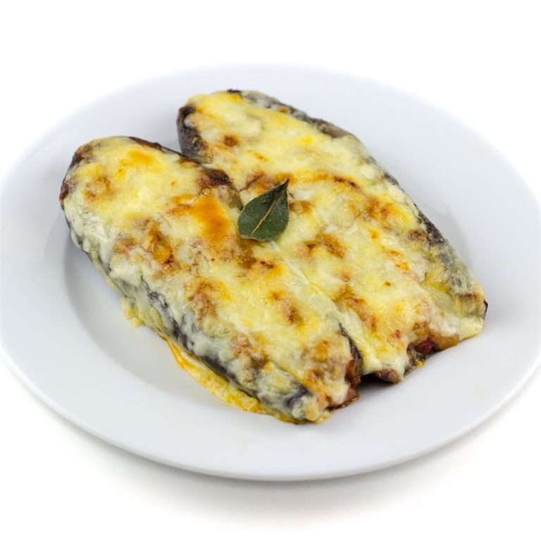 Berenjenas rellenas de atún