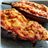Berenjenas rellenas de pollo de corral al mole poblano-detalle
