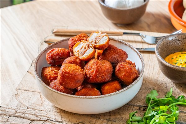 Bolas de Flamenquín-detalle