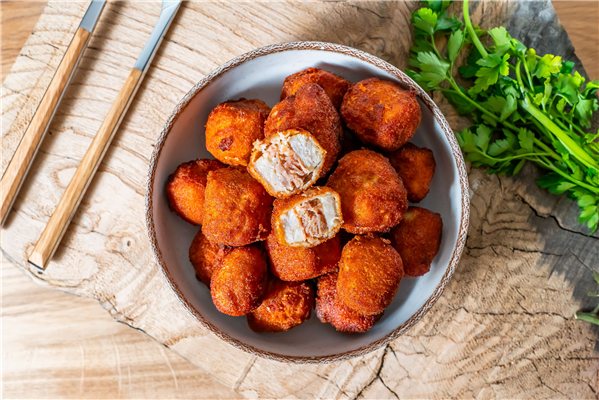 Bolas de Flamenquín-lateral