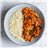 Bourguignon vegetal con arroz-lateral