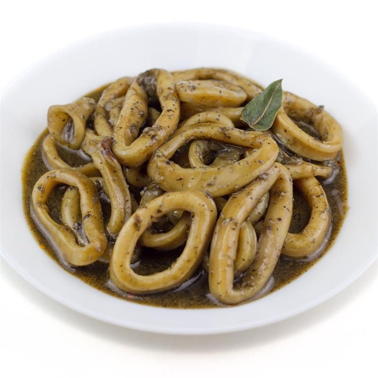 Calamares en su tinta