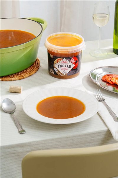 Caldo de pescado-trasera