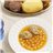 Caldo de puchero con garbanzos y pelotas-detalle