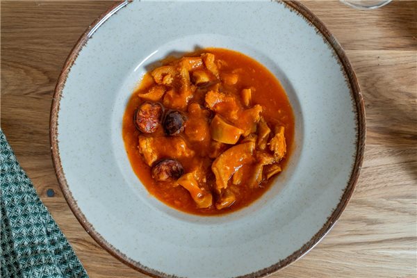 Callos Guisados con chorizo-trasera