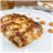 Canelones de carne con bechamel-detalle