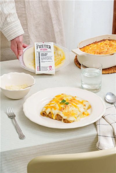Canelones gourmet-trasera